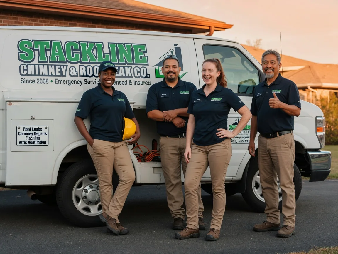 Chimney flashing repair company in Normanna, TX